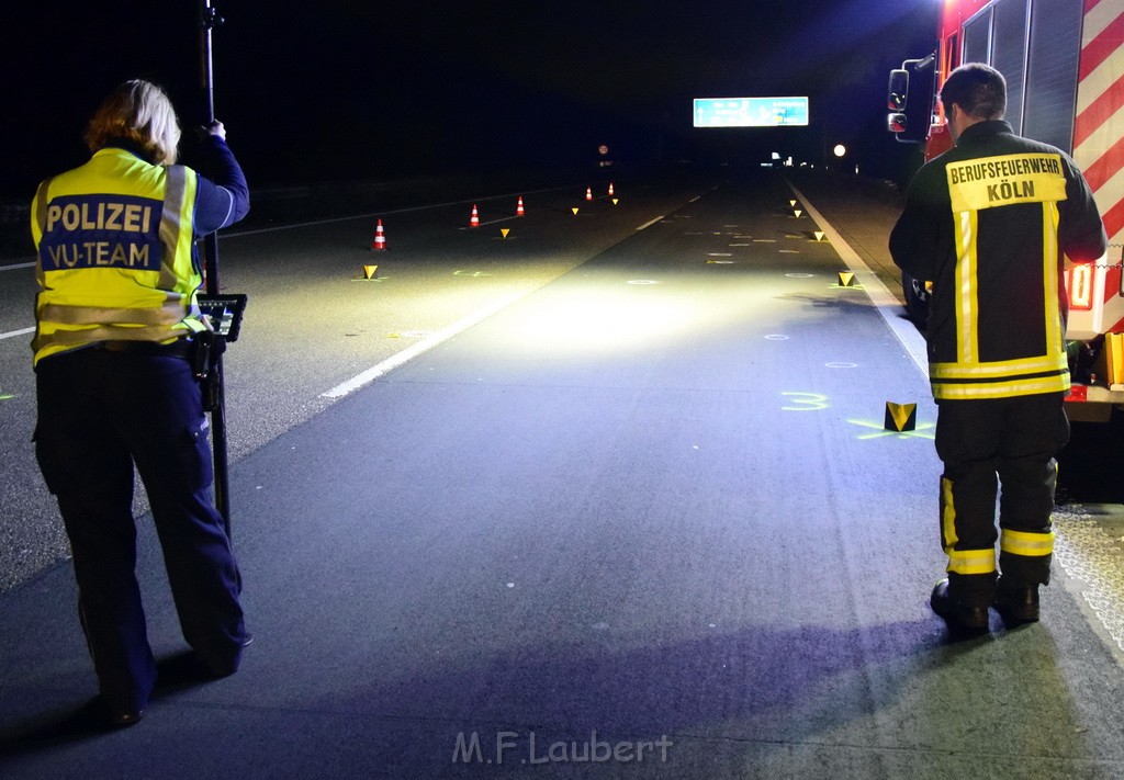 Schwerer VU A 4 Rich Olpe kurz vor AS Koeln Klettenberg P096.JPG - Miklos Laubert